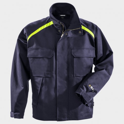 Μπουφάν εργασίας συγκόλλησης FRISTADS FLAME WELDING DARK BLUE