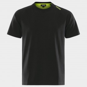 Κοντομάνικη μπλούζα FRISTADS HEAVY STRETCH BLACK 1