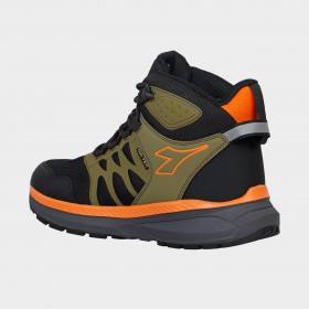 Παπούτσια εργασίας DIADORA FREEDOM MID 06 SR BLACK/OLIVE GREEN 4