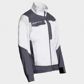 Μπουφάν εργασίας EOS STRETCH WHITE/DARK GREY 4