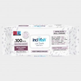 Υγρά μαντηλάκια επιφανειών INCI FRESH 100 pcs 2