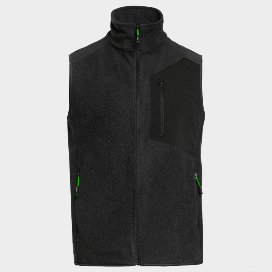Γιλέκο fleece VERSA POLAR BLACK