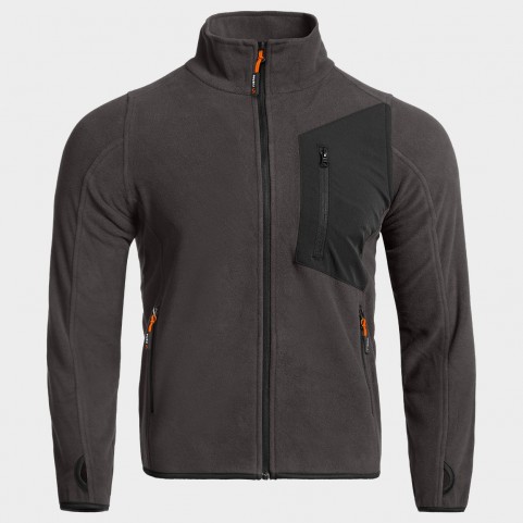 Ζακέτα φλιζ VERSA POLAR GREY