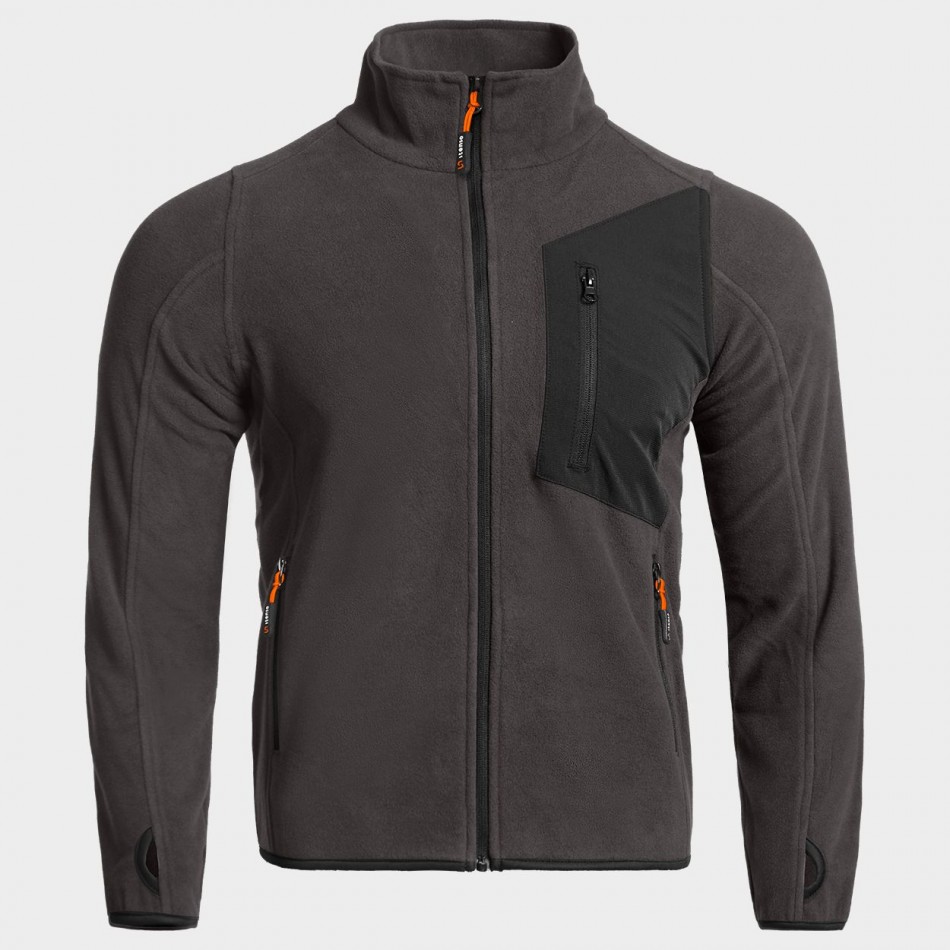 Ζακέτα φλιζ VERSA POLAR GREY