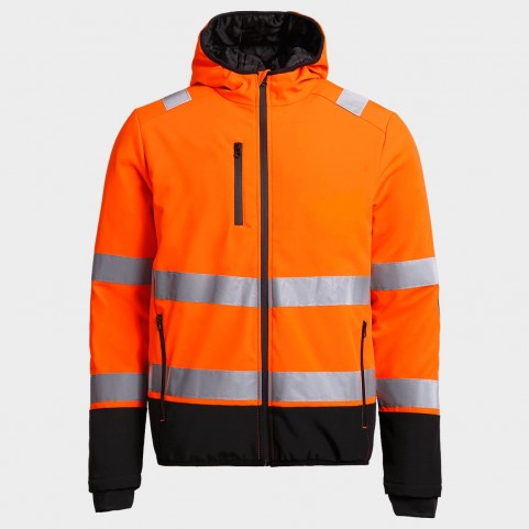 Μπουφάν εργασίας REEF PAD HV SOFTSHELL ORANGE