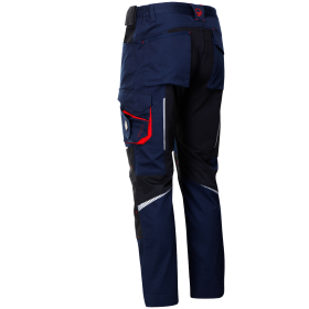 Παντελόνι εργασίας REVOLT 4STRETCH NAVY BLUE/BLACK 4