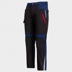 Παντελόνι εργασίας PRISMA SOFTSHELL 2.0 BLACK/DARK BLUE 5