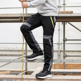 Παντελόνι εργασίας PRISMA SOFTSHELL 2.0 BLACK/GREY 3