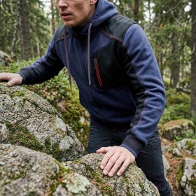 Ζακέτα εργασίας REVOLT 2.0 DARK BLUE/BLACK 2