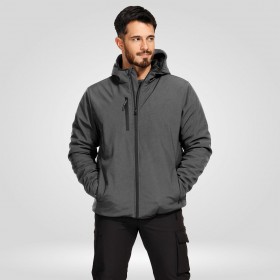 Μπουφάν εργασίας REEF PAD SOFTSHELL GREY 2