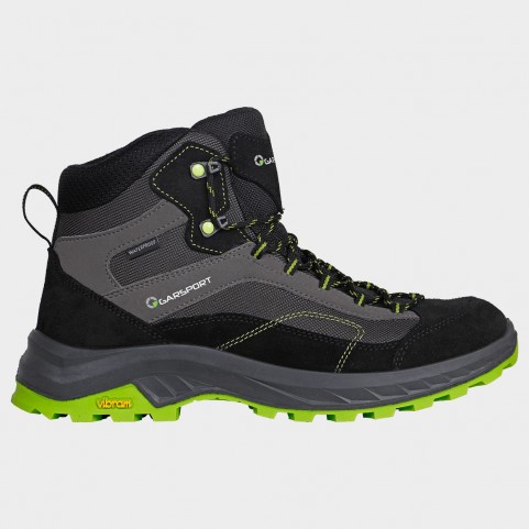 Παπούτσια πεζοπορείας GARSPORT AVERAU MID BLACK/LIME