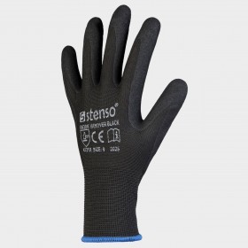 Γάντια βουτηγμένα σε νιτρίλιο HANOVER BLACK 3