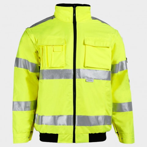 Μπουφάν υψηλής ορατότητας GROVER HV YELLOW