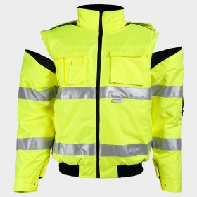 Μπουφάν υψηλής ορατότητας GROVER HV YELLOW 3