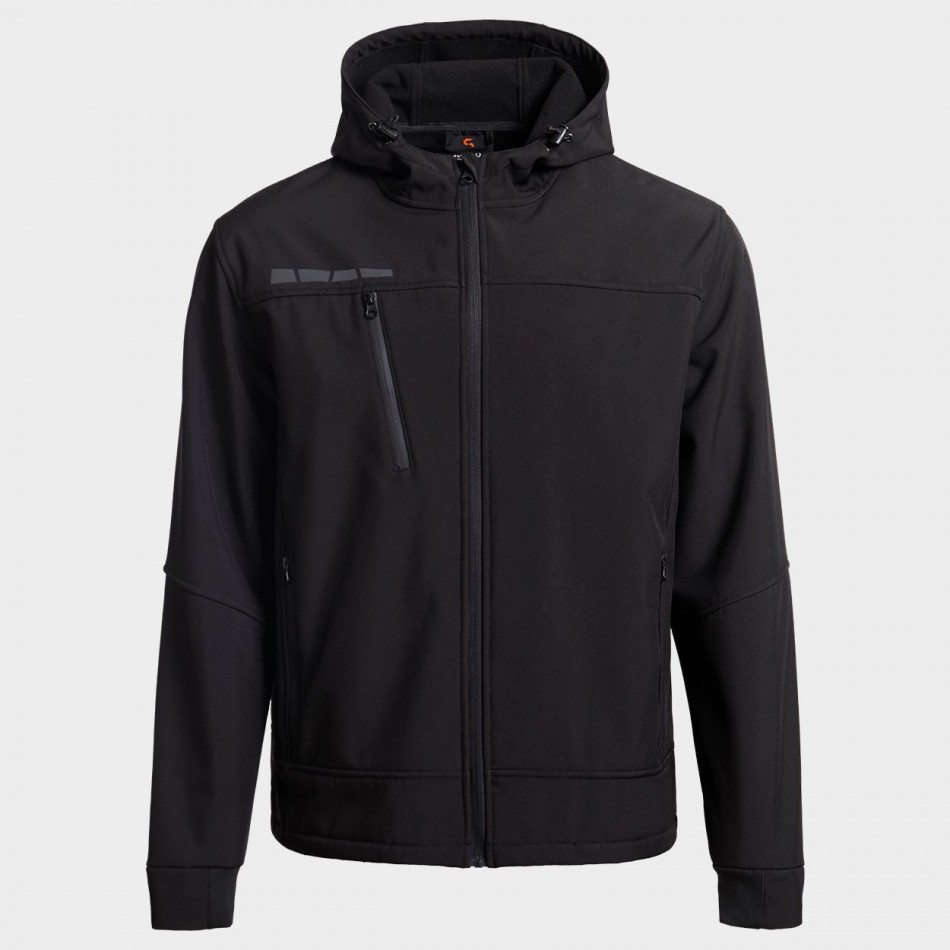 Μπουφάν εργασίας RUNE SOFTSHELL BLACK