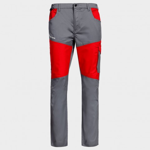 Παντελόνι εργασίας EOS STRETCH RED/GREY