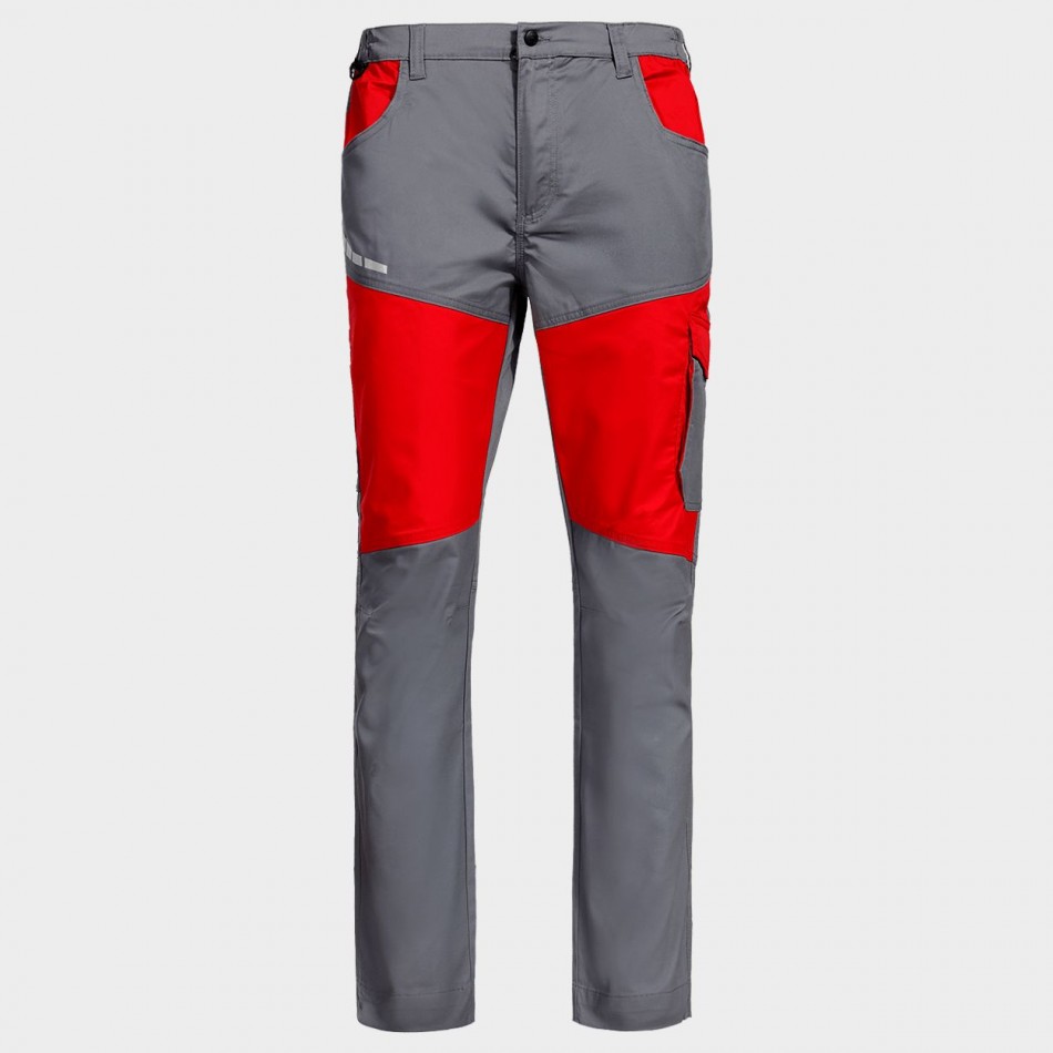 Παντελόνι εργασίας EOS STRETCH RED/GREY