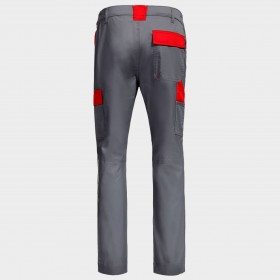 Παντελόνι εργασίας EOS STRETCH RED/GREY 3