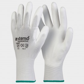 Γάντια πολυουρεθάνης BLACKBURN WHITE