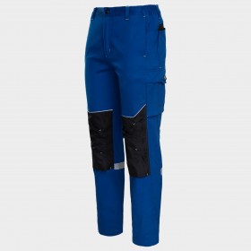 Παντελόνι εργασίας MELBOURNE STRETCH SPECIAL ROYAL BLUE/BLACK 3
