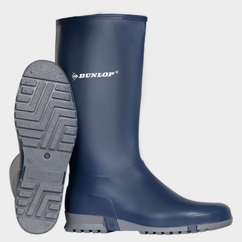 Γυναικείες γαλότσες Dunlop Sport BLUE/GRAY