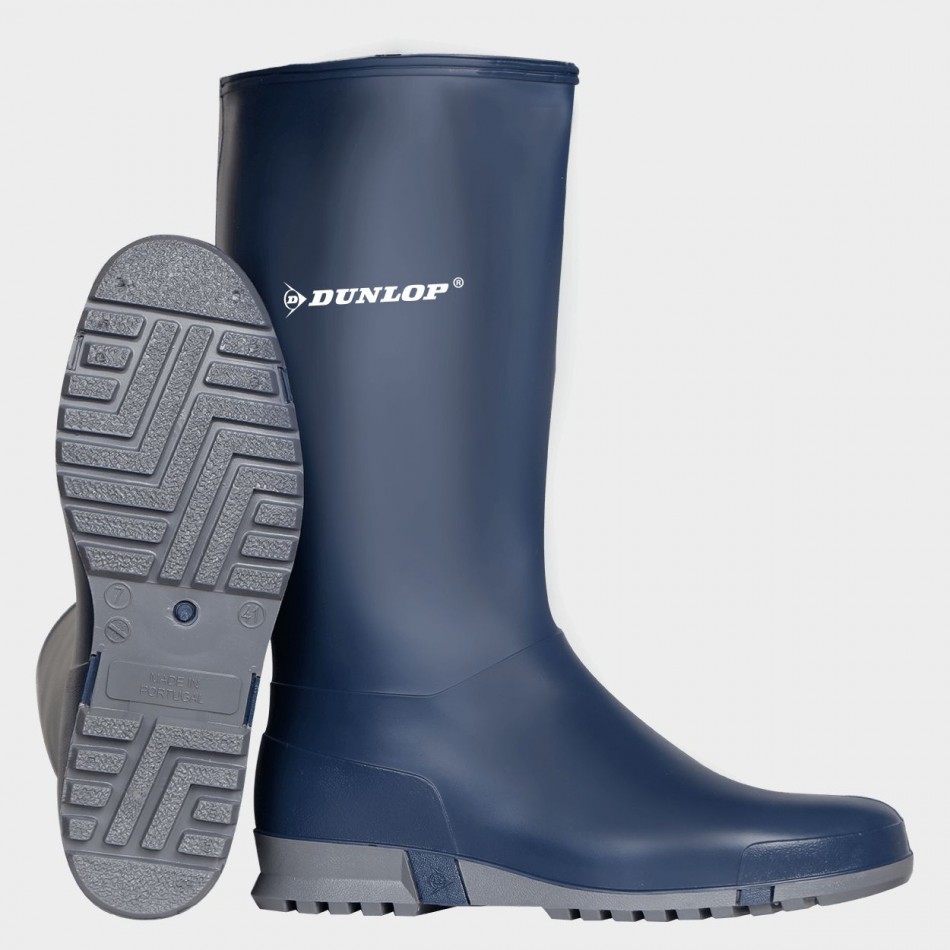 Γυναικείες γαλότσες Dunlop Sport BLUE/GRAY