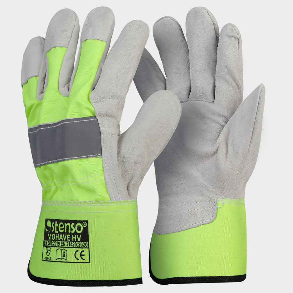 Γάντια από δέρμα και ύφασμα MOHAVE HV
