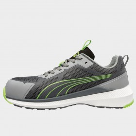 Παπούτσια εργασίας PUMA SLIDE GREY/GREEN S1PS ESD FO HRO SR 2