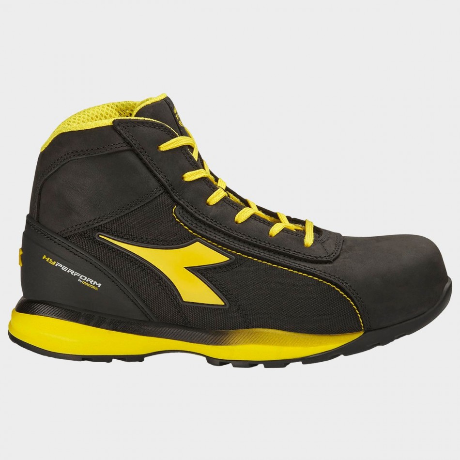 Παπούτσια εργασίας DIADORA GLOVE HYPER MID S3S FO HRO SR ESD BLACK