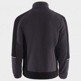 Ζακέτα φλιζ REVOLT FLEECE GREY/BLACK/PETROL 6
