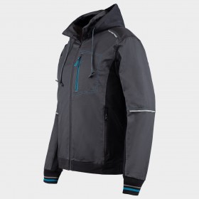 Μπουφάν εργασίας REVOLT 4STRETCH GREY/BLACK/PETROL 10