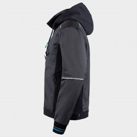 Μπουφάν εργασίας REVOLT 4STRETCH GREY/BLACK/PETROL 11