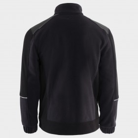 Ζακέτα φλιζ REVOLT FLEECE BLACK 2