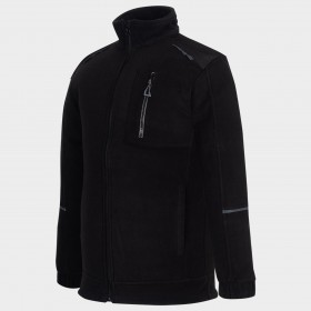 Ζακέτα φλιζ REVOLT FLEECE BLACK 4