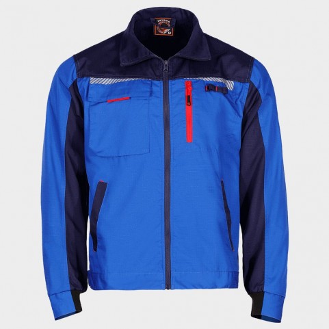 Μπουφάν εργασίας PRISMA SUMMER ROYAL BLUE/NAVY