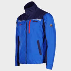 Μπουφάν εργασίας PRISMA SUMMER ROYAL BLUE/NAVY 4