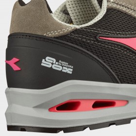 Παπούτσια εργασίας DIADORA RUN A.BOX LOW S1PS FO SR ESD GREY/BLACK 6