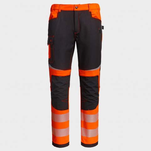 Softshell παντελόνι PRISMA 2.0 HV ORANGE/BLACK