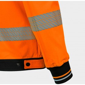 Μπουφάν εργασίας REVOLT HV 4STRETCH ORANGE 6