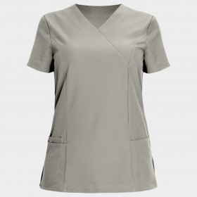 Γυναικεία ιατρική μπλούζα NOBBY LIGHT GREY