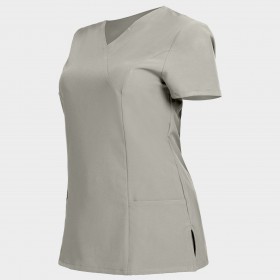 Γυναικεία ιατρική μπλούζα NOBBY LIGHT GREY 4