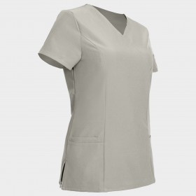 Γυναικεία ιατρική μπλούζα NOBBY LIGHT GREY 5