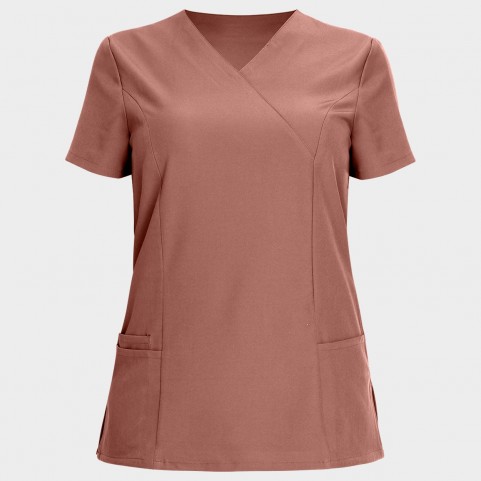 Γυναικεία ιατρική μπλούζα NOBBY MAUVE