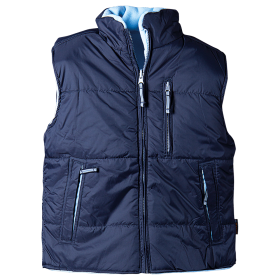 Γυναικείο καπιτονέ γιλέκο μπλε GAMMA BLUE