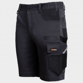 Βερμούδα εργασίας Kastor Stretch GREY/ORANGE 4