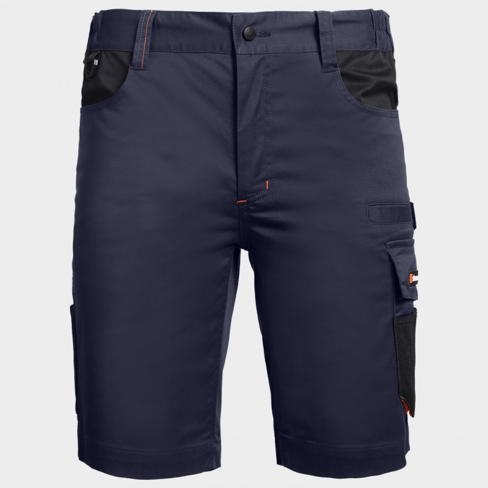 Βερμούδα εργασίας Kastor Stretch DARK BLUE/BLACK