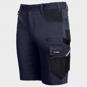 Βερμούδα εργασίας Kastor Stretch DARK BLUE/BLACK 4