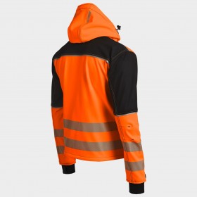 Softshell μπουφάν PRISMA 2.0 HV ORANGE/BLACK 3
