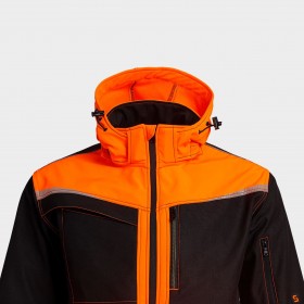 Softshell μπουφάν PRISMA 2.0 HV ORANGE/BLACK 5
