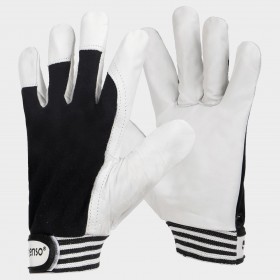 Γάντια από δέρμα και ύφασμα GILT BLACK 4